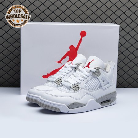 Air Jordan 4 Retro 'White Oreo' Unisex