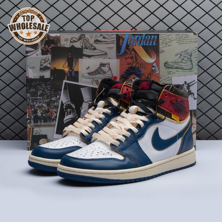 Jordan 1 Retro High Union Los Angeles Blue Toe Men's