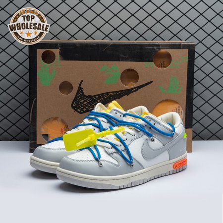 Nike Dunk Low Off-White Lot 10 DM1602 112 Unisex