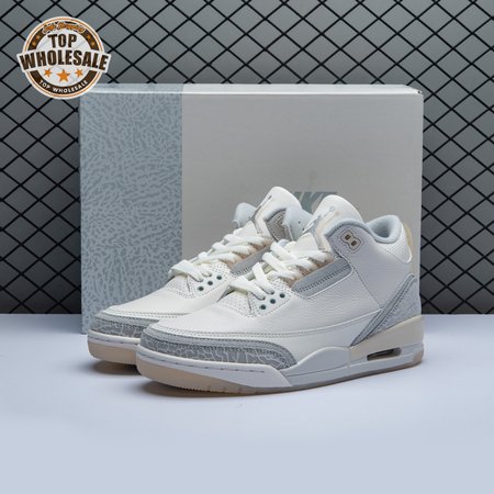 Air Jordan 3 Retro Craft Ivory FJ9479 100 Unisex