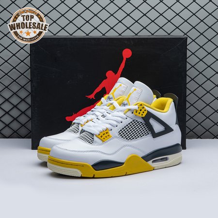 Air Jordan 4 Retro Vivid Sulfur AQ9129 101 Unisex