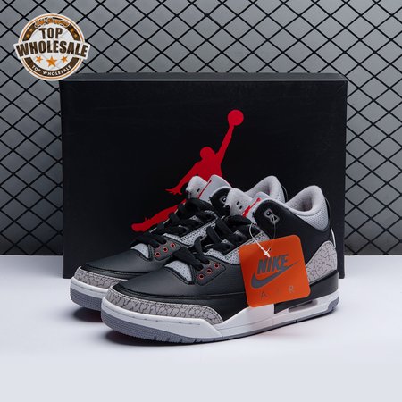 Jordan 3 Retro Black Cement Reimagined DN3707 010 Men's