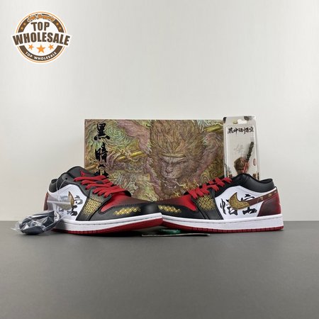 Black Myth Wukong Air Jordan 1 Low 553558-161 Unisex