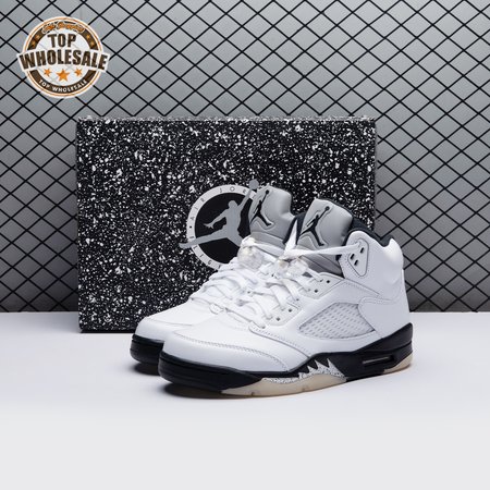Air Jordan 5 White and Black DD0587 110 Men's