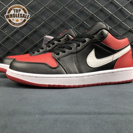 Jordan 1 Low Alternate Bred Toe 553558-066 Unisex