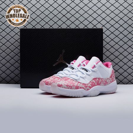 Jordan 11 Retro Low Pink Snakeskin (2019) AH7860-106 Unisex
