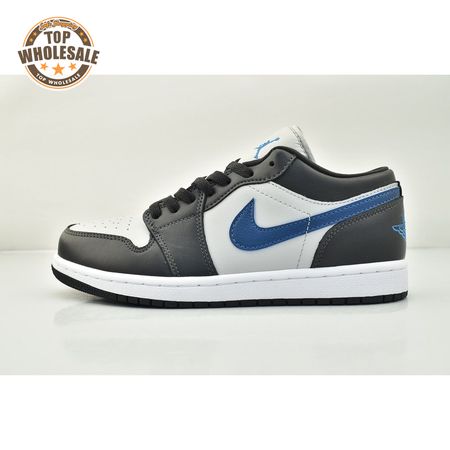 Jordan 1 Low Anthracite Industrial Blue Unisex