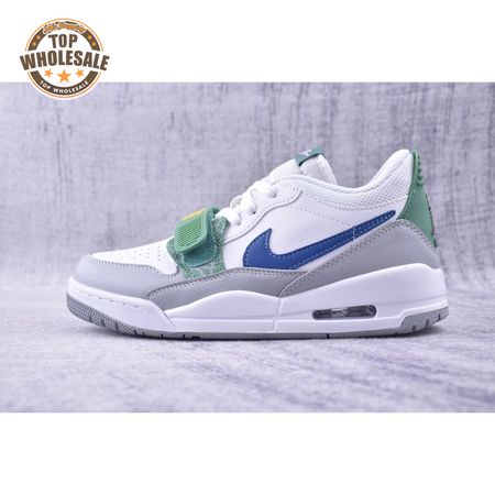 Jordan Legacy 312 Low White Pine Industrial Blue CD9054-140 Unisex