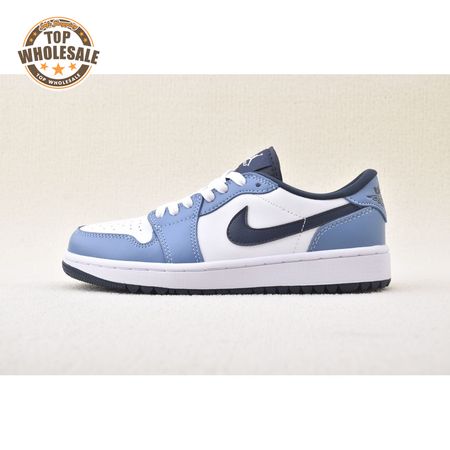 Jordan 1 Low Golf White Aegean Storm DD9315-115 Unisex