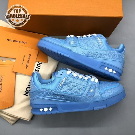 Blue Trainer Sneakers