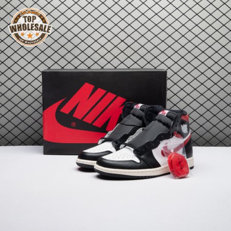 Jordan 1 Retro High Black Gym Red Men's