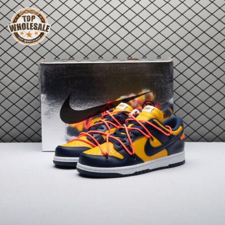 Off-White x Dunk Low 'University Gold' Unisex