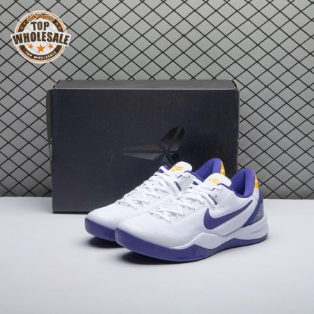 Nike Kobe 8 Protro Whit Court Purple HF7485-001 Men's