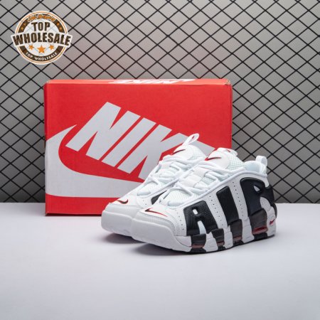 Nike Air More Uptempo Low White Black FZ3055-105 Unnisex