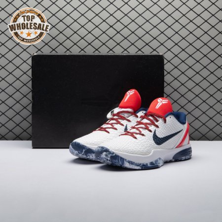 Nike Kobe 6 White Red CW2190-101 Men's