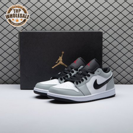 Jordan 1 Low Light Smoke Grey 553558-030 Unisex