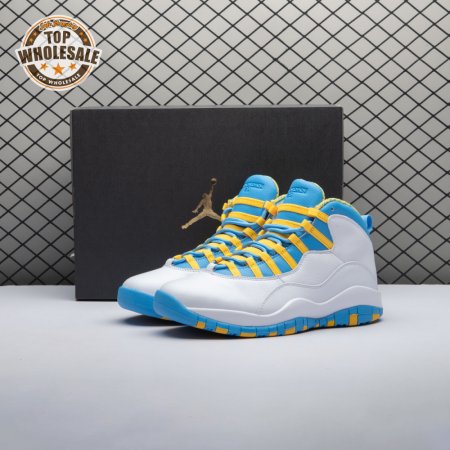 Air Jordan 10 OG Blue White Men's