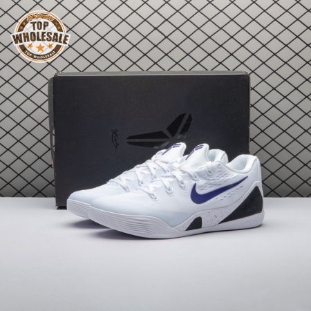 Nike Kobe 9 Elite Low EM Protro White Court Purple IH1401-100 Unisex