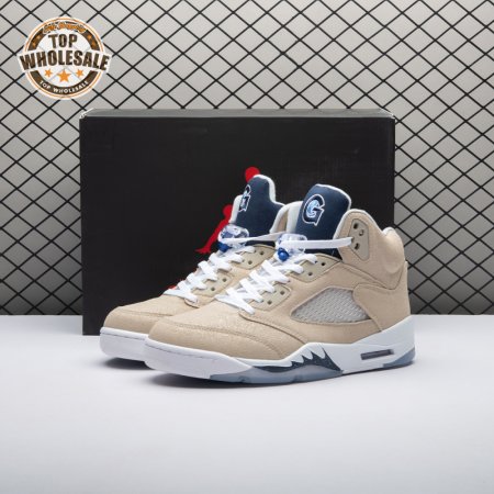 Air Jordan 5 Georgetown Hoyas PE HQ7978-005 Men's