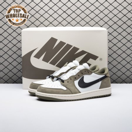 Jordan 1 Retro Low OG Medium Olive HQ6998-200 Unisex