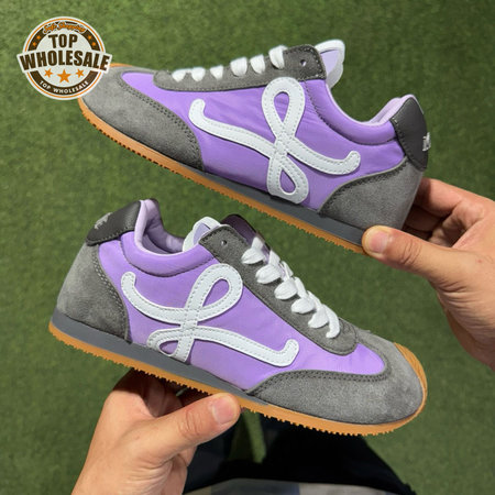 LOEWE Flow Runner Purple,Carbon Grey and White