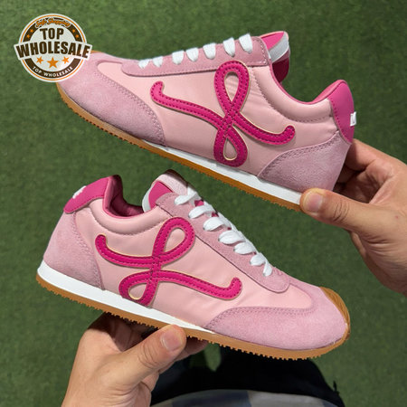 LOEWE Flow Runner Peach and Pink