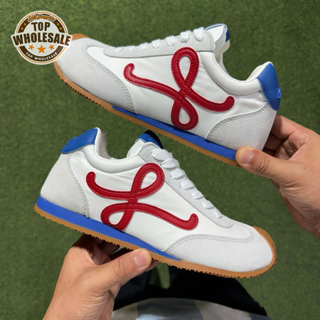 LOEWE Flow Runner White,Red and Blue