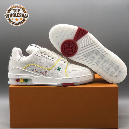 Trainer White and Yellow