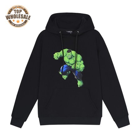 Balenciaga The Hulk Hoodie (B13) Black