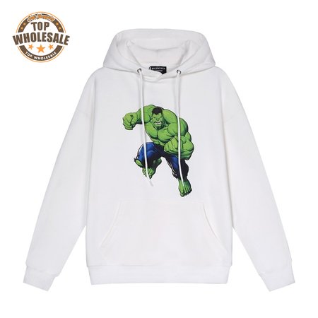Balenciaga The Hulk Hoodie (B13) White