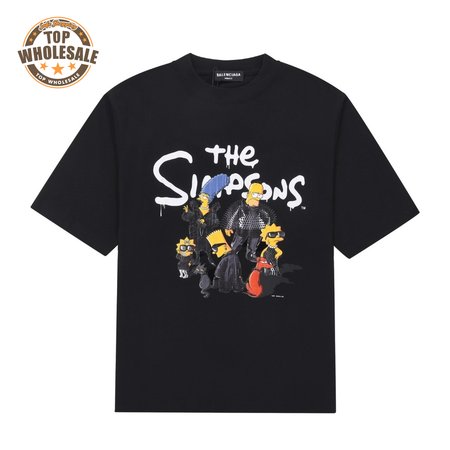 Balenciaga The Simpsons T-Shirt (B50) Black