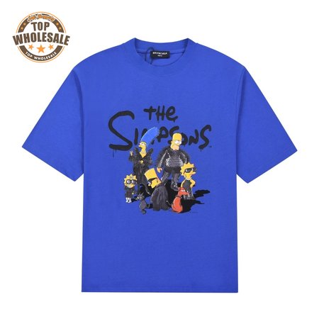 Balenciaga The Simpsons T-Shirt (B50) Blue