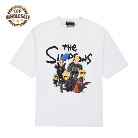 Balenciaga The Simpsons T-Shirt (B50) White
