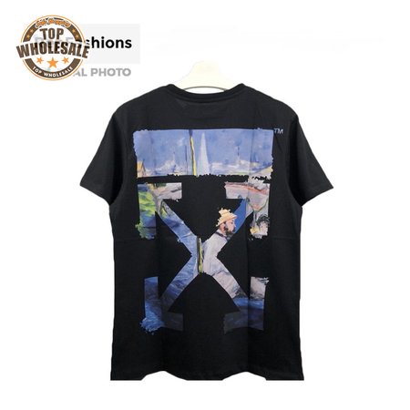 Off White Colored Diag Arrows T Shirt