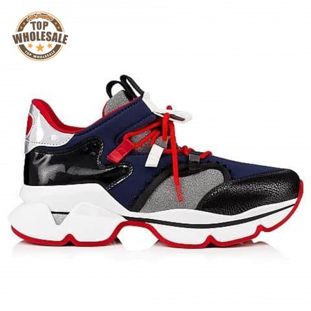CHRISTIAN LOUBOUTIN RED- RUNNER SNEAKER - CL57