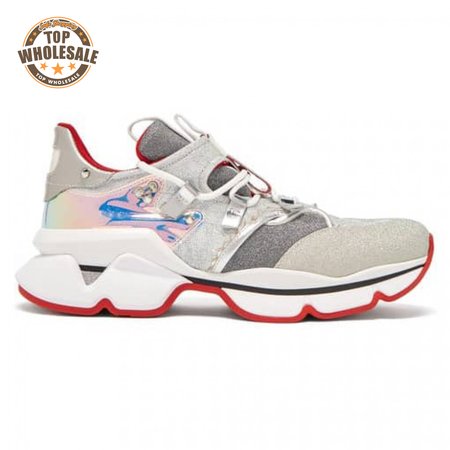 CHRISTIAN LOUBOUTIN RED- RUNNER SNEAKER - CL55