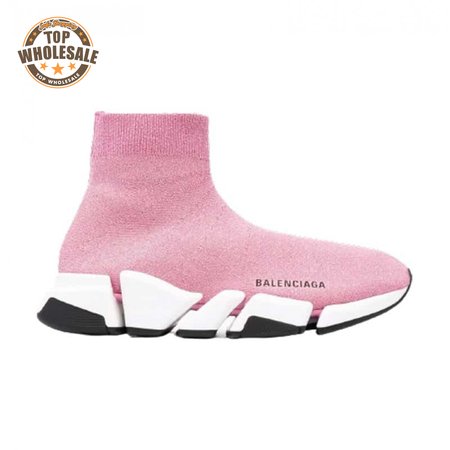 BALENCIAGA SPEED 2.0 SNEAKER IN PINK- BB146