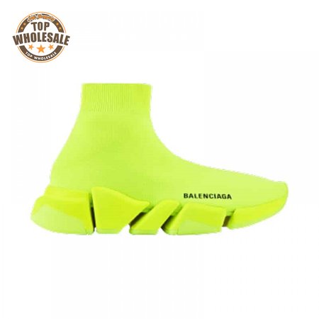 BALENCIAGA MEN'S SPEED 2.0 SNEAKER IN YELLOW - BB140