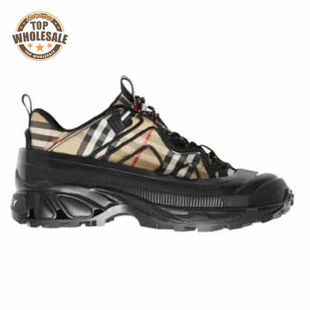 BURBERRY VINTAGE CHECK COTTON AUTHUR SNEAKERS - BBR090