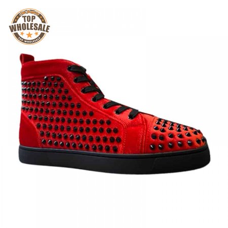CHRISTIAN LOUBOUTIN HIGH TOP SNEAKER - CL123