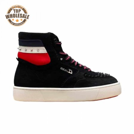 CHRISTIAN LOUBOUTIN HIGH TOP SNEAKER - CL120
