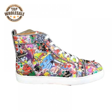 CHRISTIAN LOUBOUTIN HIGH TOP SNEAKER - CL118