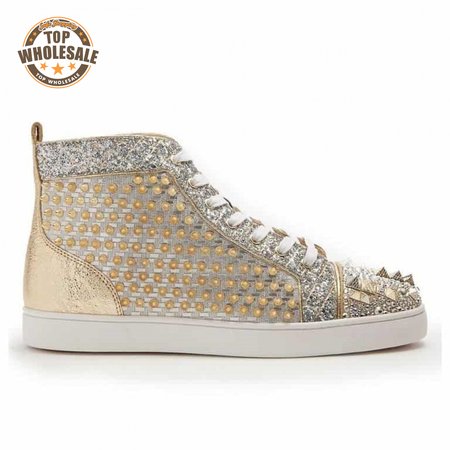 CHRISTIAN LOUBOUTIN HIGH TOP SNEAKER - CL37