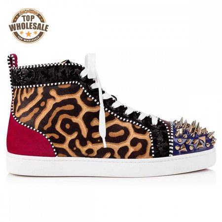 CHRISTIAN LOUBOUTIN HIGH TOP SNEAKER - CL25