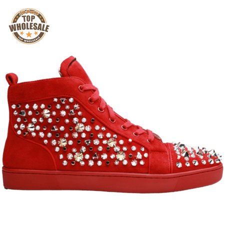 CHRISTIAN LOUBOUTIN HIGH TOP SNEAKER - CL6