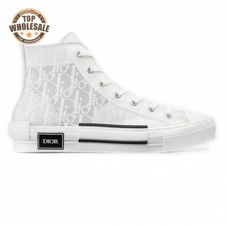 DIOR LIMITED EDITION "B23" HIGH-TOP DIOR OBLIQUE SNEAKER- CD15