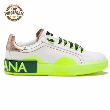 DOLCE & GABBANA PORTOFINO MELT SNEAKERS IN PRINTED NAPPA CALFSKIN - DG17