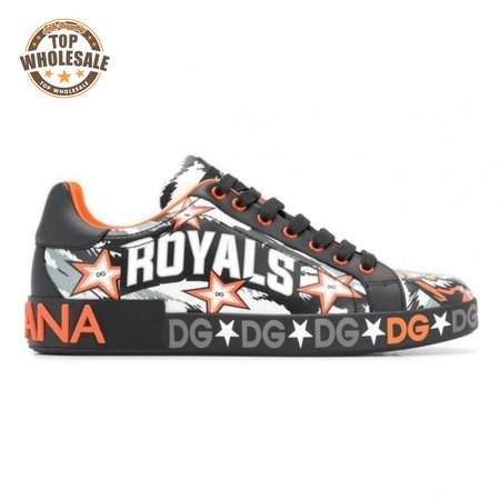 DOLCE & GABBANA PORTOFINO JUNGLE SPORT SNEAKERS - DG88