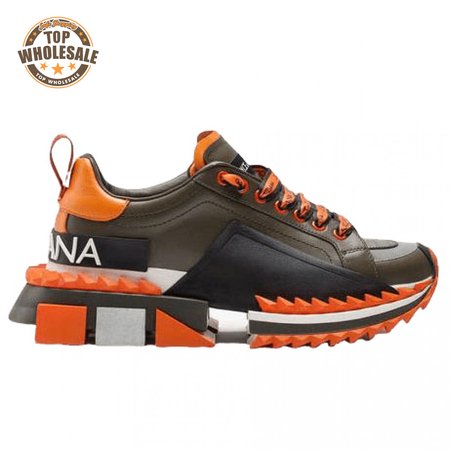 DOLCE & GABBANA SUPER QUEEN MULTICOLOR SNEAKERS - DG34