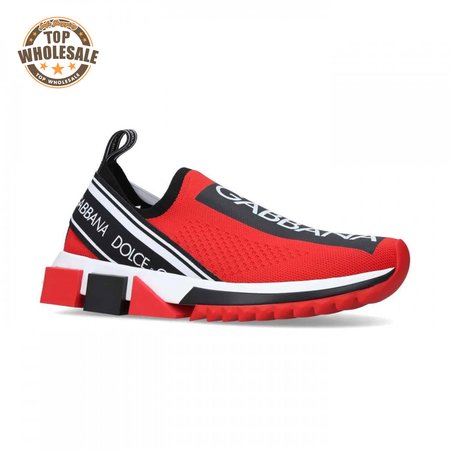 DOLCE & GABBANA STRETCH MESH SORRENTO SNEAKERS WITH LOGO - DG49